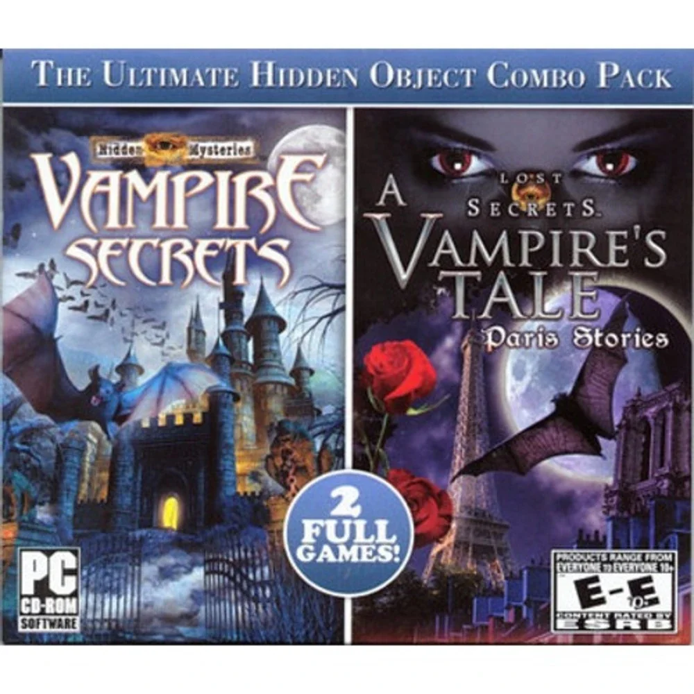 Hidden Mysteries Vampire Secrets Secrets: Vampire's Tale Paris PC Game
